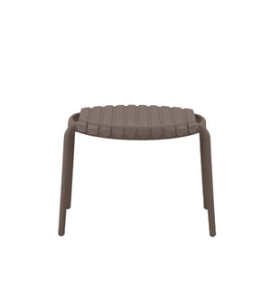 JOYSXEE - Table basse - repose-pieds - Résine PP 50 % recyclé - Dimensions Ø50 x 40 cm