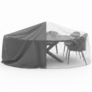 Housse TABLE RONDE + CHAISES 6 pers. - Ø 160 x 70 cm - Cover One