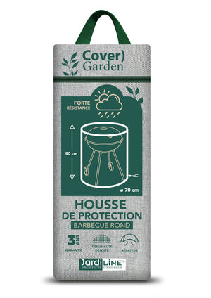 Housse BARBECUE ROND - Ø 70 x 80 cm - Cover Garden