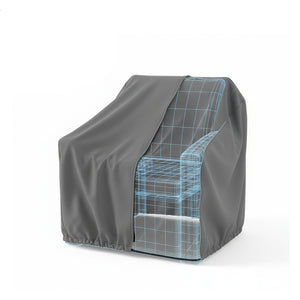 Housse FAUTEUIL - 85 x 85 x 70 cm - Cover Air