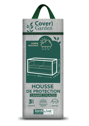 Housse CANAPE 2 places - 145 x 85 x 70 cm - Cover Garden