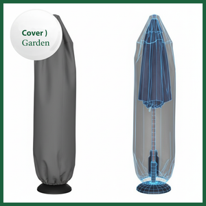 Housse PARASOL DROIT - Ø 25 x 200 cm - jusqu'à Ø 4m - Cover Garden