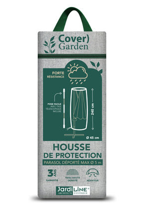 Housse PARASOL DEPORTE - Ø45 x 240 cm - jusqu'à Ø 5m - Cover Garden