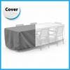 Housse TABLE RECTANGULAIRE + CHAISES  4/6 pers. - 190 x 120 x 70 cm - Cover One