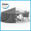 Housse TABLE RONDE + CHAISES 6 pers. - Ø 160 x 70 cm - Cover One