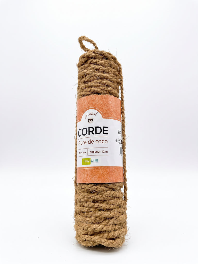 Corde en fibre de coco 14 mm - 12 m