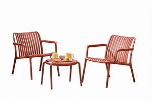 ENSEMBLE JOYSXEE - 2x Fauteuils bas et une table basse