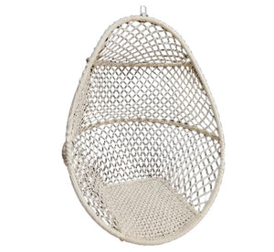 Œuf suspendu en macramé - SUMBAWA