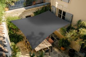 Voile d'Ombrage Rivage Rectangulaire 3 m x 2 m de côté - Fabriqué en France