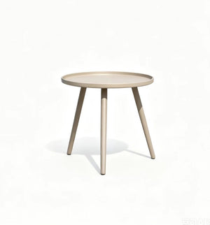 Table basse gigogne ronde en acier traité - ANTIPAROS