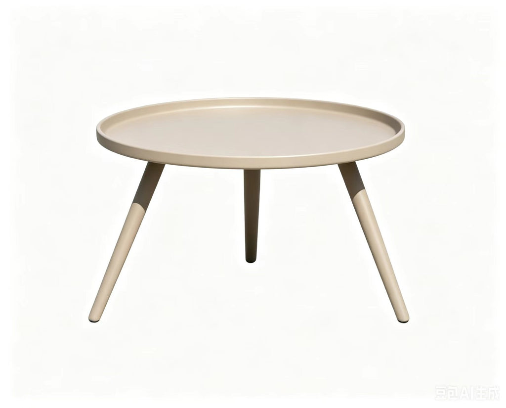 Table basse gigogne ronde en acier traité - ANTIPAROS
