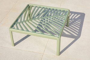 HENDERSON - Salon de Jardin en résine PP 50% recyclé avec coussin