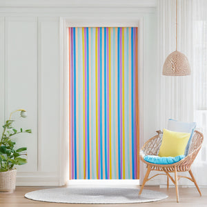 TAHITI - Multicolore - Rideau de porte lanières