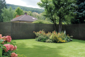 ECOVIZIO - Lanière occultante à tresser 48 mm - 100% RECYCLÉE pour panneau grillagé soudé + 100 clips