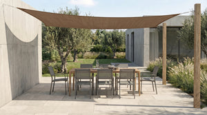 Voile d'ombrage AUSTRAL Tressé Rectangulaire - 4 x 3m