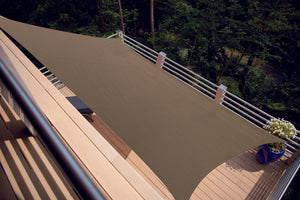 Voile d'ombrage AUSTRAL Tressé Rectangulaire - 4 x 3m