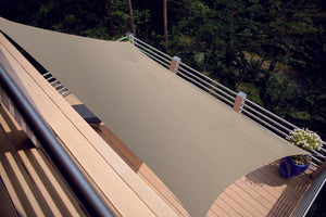 Voile d'ombrage AUSTRAL Tressé Rectangulaire - 4 x 3m