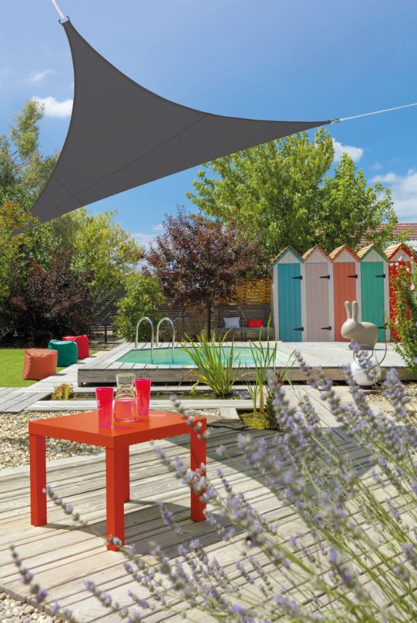 Voile d'ombrage FLEX Triangulaire - 3.60 m