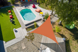 Voile d'ombrage FLEX Triangulaire - 5 m