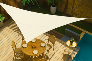 Voile d'ombrage FIRST Triangulaire - 3 m