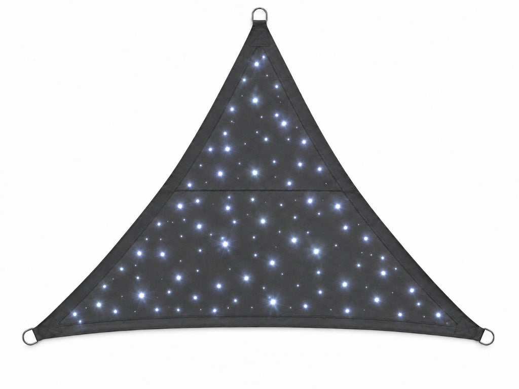 Voile d'ombrage AUSTRAL Ciel Étoilé avec LEDS solaires
