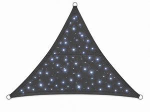 Voile d'ombrage AUSTRAL Ciel Étoilé avec LEDS solaires