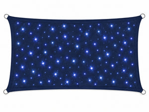 Voile d'ombrage AUSTRAL Ciel Étoilé avec LEDS solaires