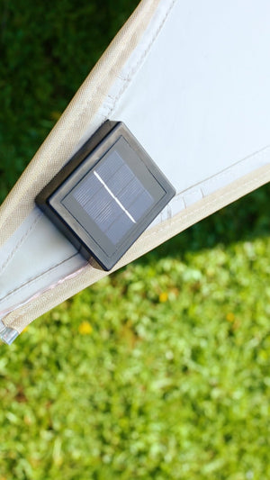 Capteur solaire pour Tonnelle NASSAU Ciel étoilé