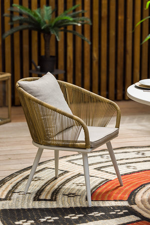 Ensemble repas MALDIVES - table et fauteuils