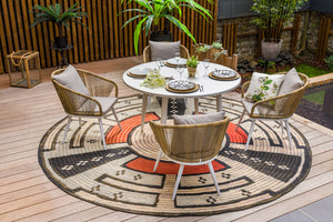 Ensemble repas CAPRI MALDIVES - table et fauteuils