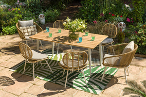 Ensemble repas MALDIVES - table et fauteuils