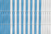 Lanière occultante à tresser pour panneau grillagé soudé + 100 clips - Bleu