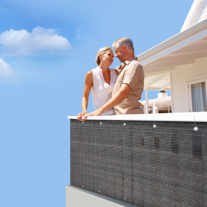 Brise-vue pour balcon - 0.9 x 5 m - HAVANE