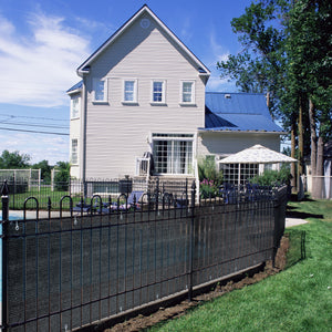 Brise-vue pour grillage - 1.2 x 5 m - ARDOISE