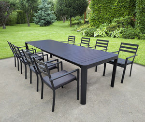 Fauteuil de jardin Anthracite - PALMA - SECOND CHOIX