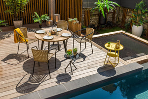 Fauteuil de jardin en résine - COCOS