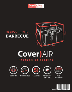 Etiquette Housse de protection pour barbecue - Cover)Air