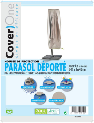 Etiquette Housse de protection pour parasol déporté - jusqu'à Ø 5m - Cover)One