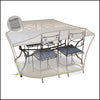 Housse de protection pour table rectangulaire + chaises - 4/6pers. - Cover)Line