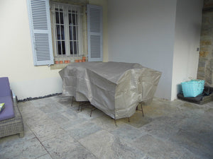 Housse de protection pour table rectangulaire + chaises - 6/8 pers. - Cover)One