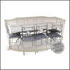Housse de protection pour table rectangulaire + chaises - 8/10 pers. - Cover)Air