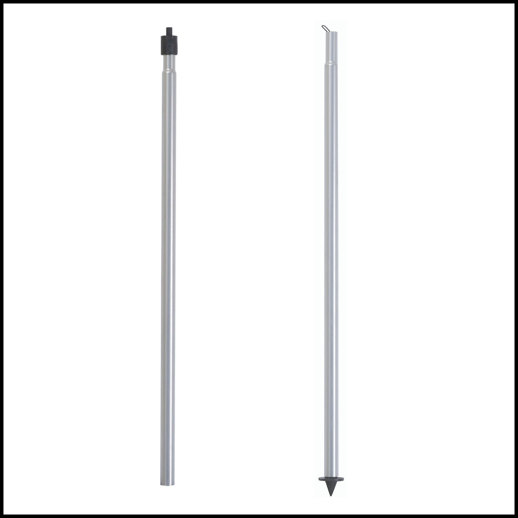 Mât en acier laqué - Ø20mm x 2.70m avec embouts