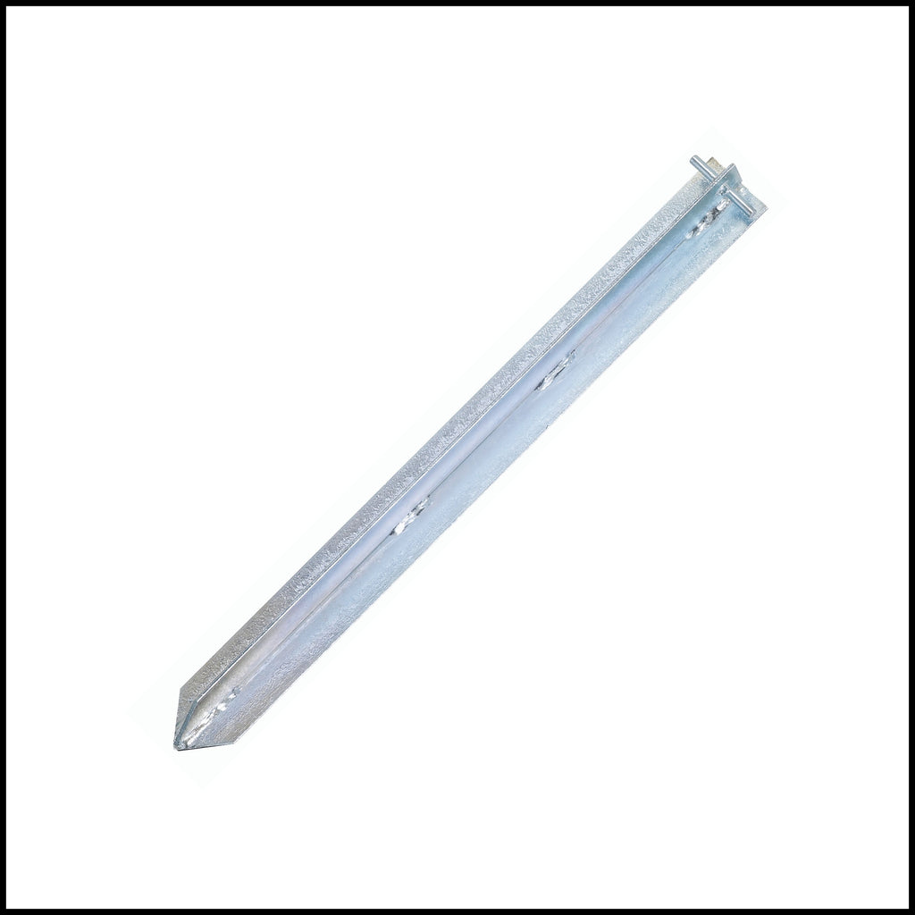 Piquet d'ancrage en acier galvanisé