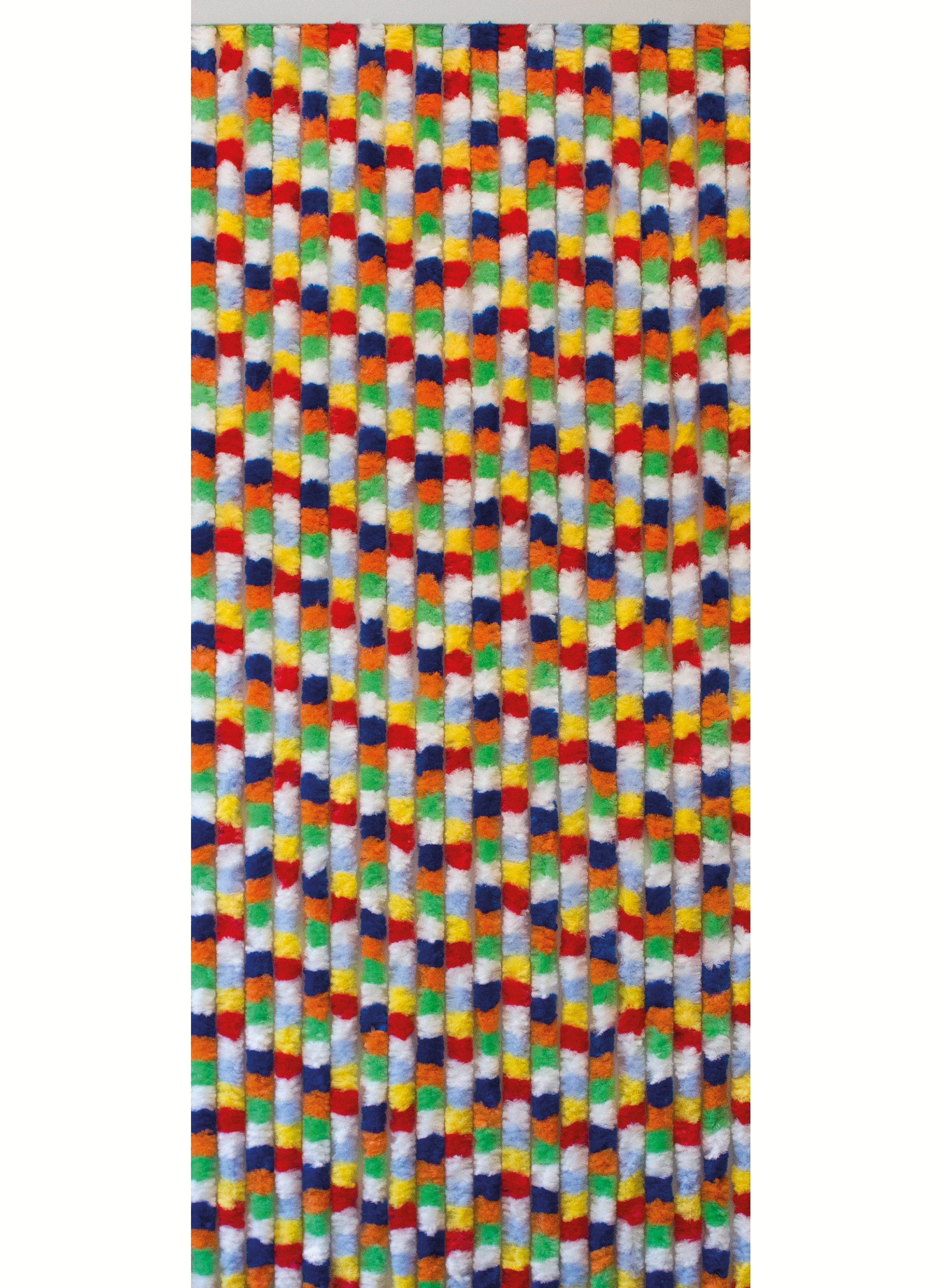 Rideau de porte chenille - Multicolore - Katmandou