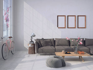 Ambiance Rideau de porte en bâtonnets de bambou peints à la main - Phalaeno