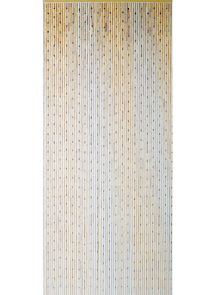 Rideau de porte en bâtonnets de bambou vernis - GARRIGUE
