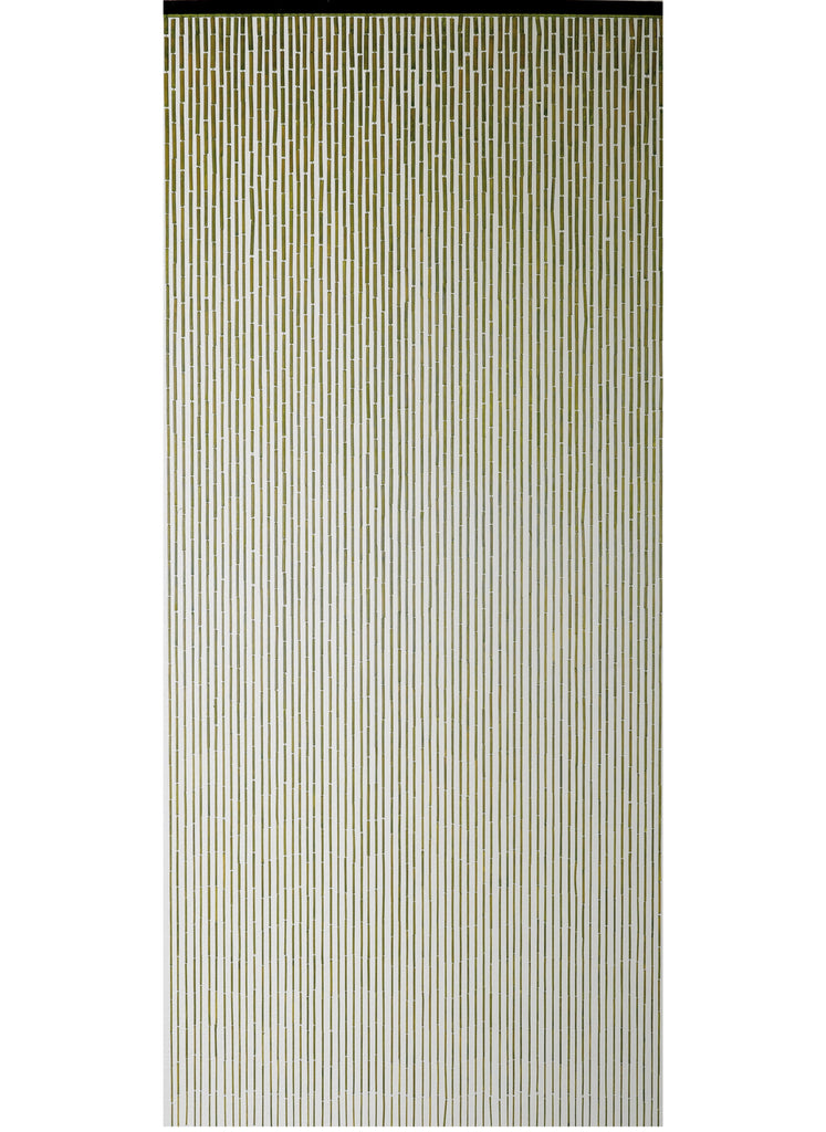 Rideau de porte en bâtonnets de bambou vernis - KAKI