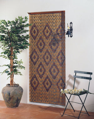 Ambiance Rideau de porte en olives de bois - Provence