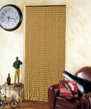 Ambiance Rideau de porte en perles et olives de bois - E 530