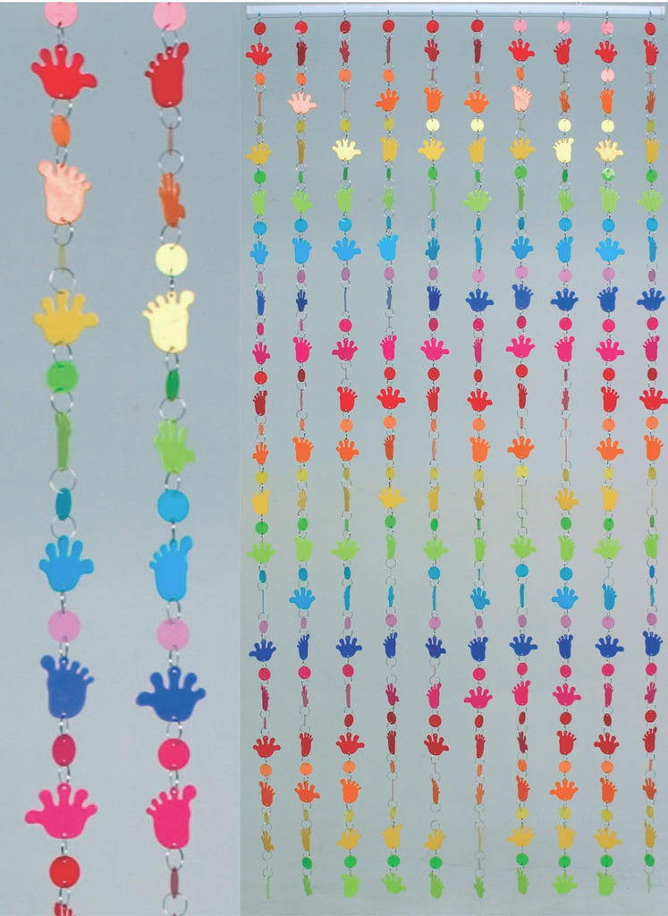 Rideau de porte junior - Le pied